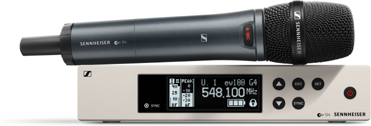 Sennheiser Ew 100 G4-865-s-b - - Draadloze handmicrofoon - Main picture