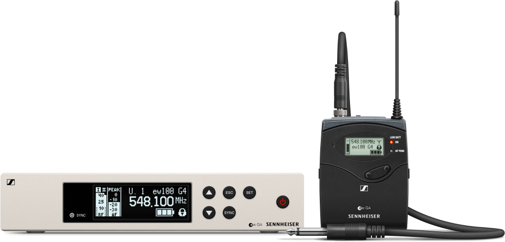 Sennheiser Ew 100 G4-ci1-a - Draadloze instrumentmicrofoon - Main picture