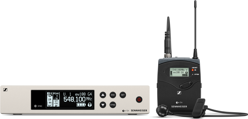 Sennheiser Ew 100 G4-me4-a - - Draadloze lavalier-microfoon - Main picture