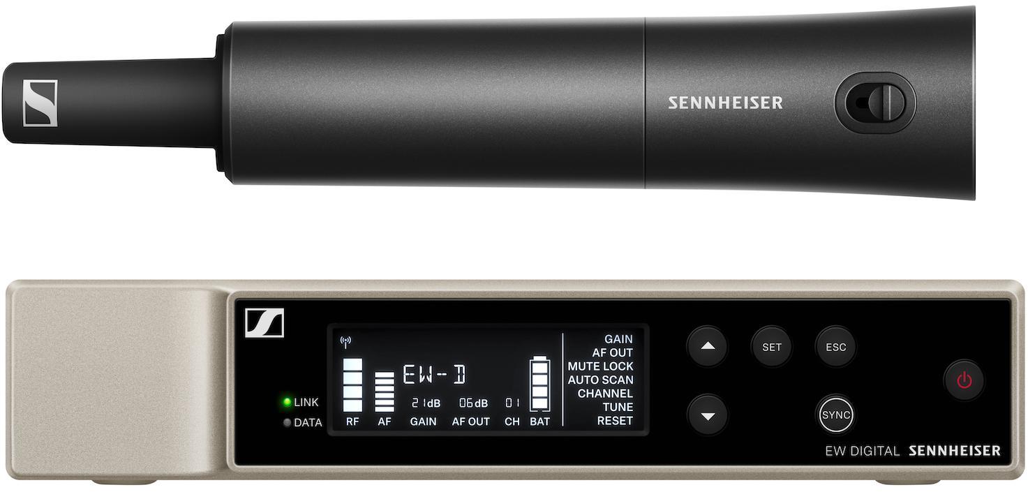 Draadloze handmicrofoon Sennheiser EW-D SKM-S Base SET (R1-6)