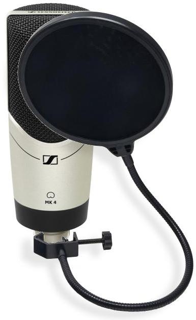 Microfoon set met statief Sennheiser MK4 + XM 5200 Filtre Anti pop
