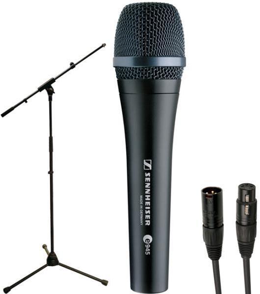 Microfoon set met statief Sennheiser Pack E945 + Pied perche + Câble
