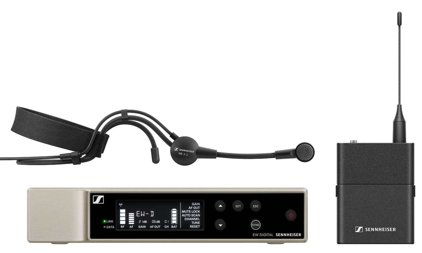 Draadloze microfoon Sennheiser EW-D ME3 SET (R1-6)
