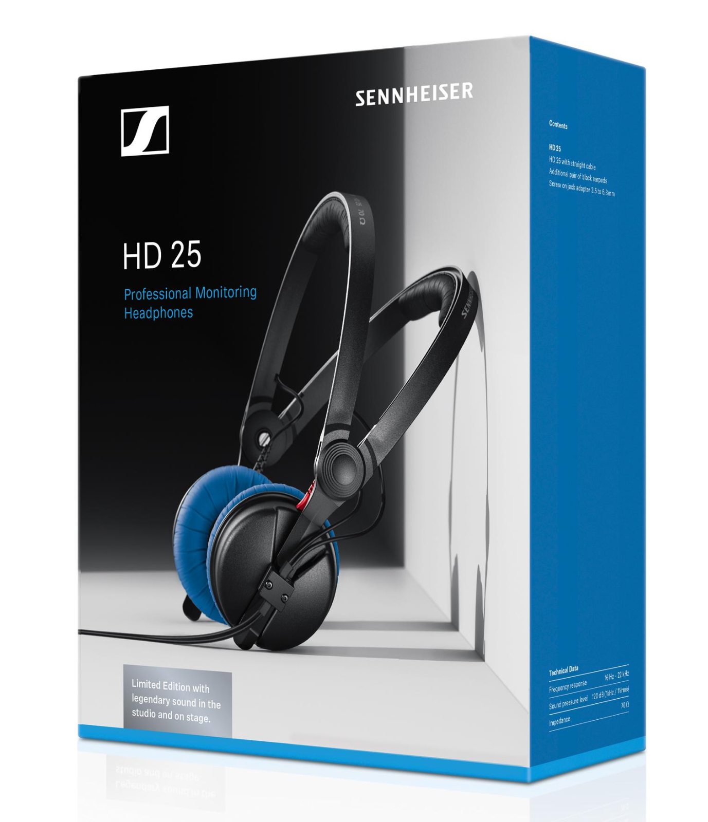 Sennheiser Hd 25 Blue Edition - Gesloten studiohoofdtelefoons - Variation 2
