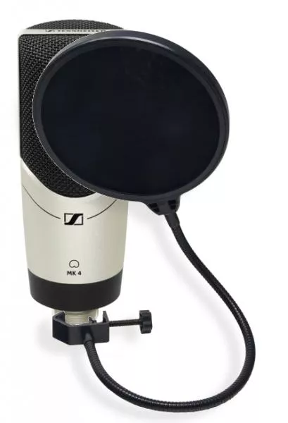 Microfoon set met statief Sennheiser MK4 + XM 5200 Filtre Anti pop