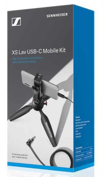 Micro usb & smartphone Sennheiser XS Lav USb-c Mobile kit