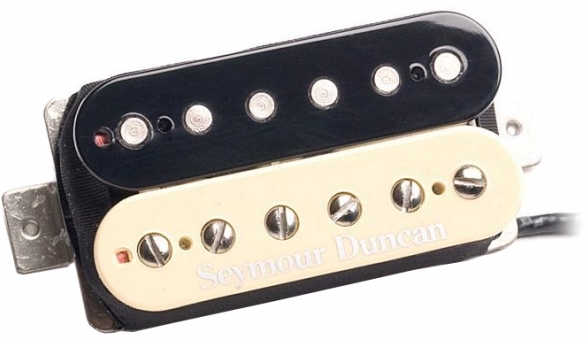 Seymour Duncan Sh6b Distortion Bridge Zebra - Elektrische gitaar pickup - Main picture