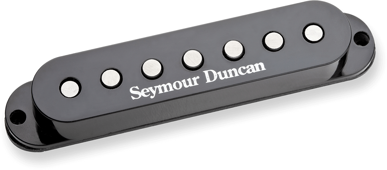Seymour Duncan Ssl-5 7s Custom Staggered Strat - 7-string - Black - Elektrische gitaar pickup - Main picture