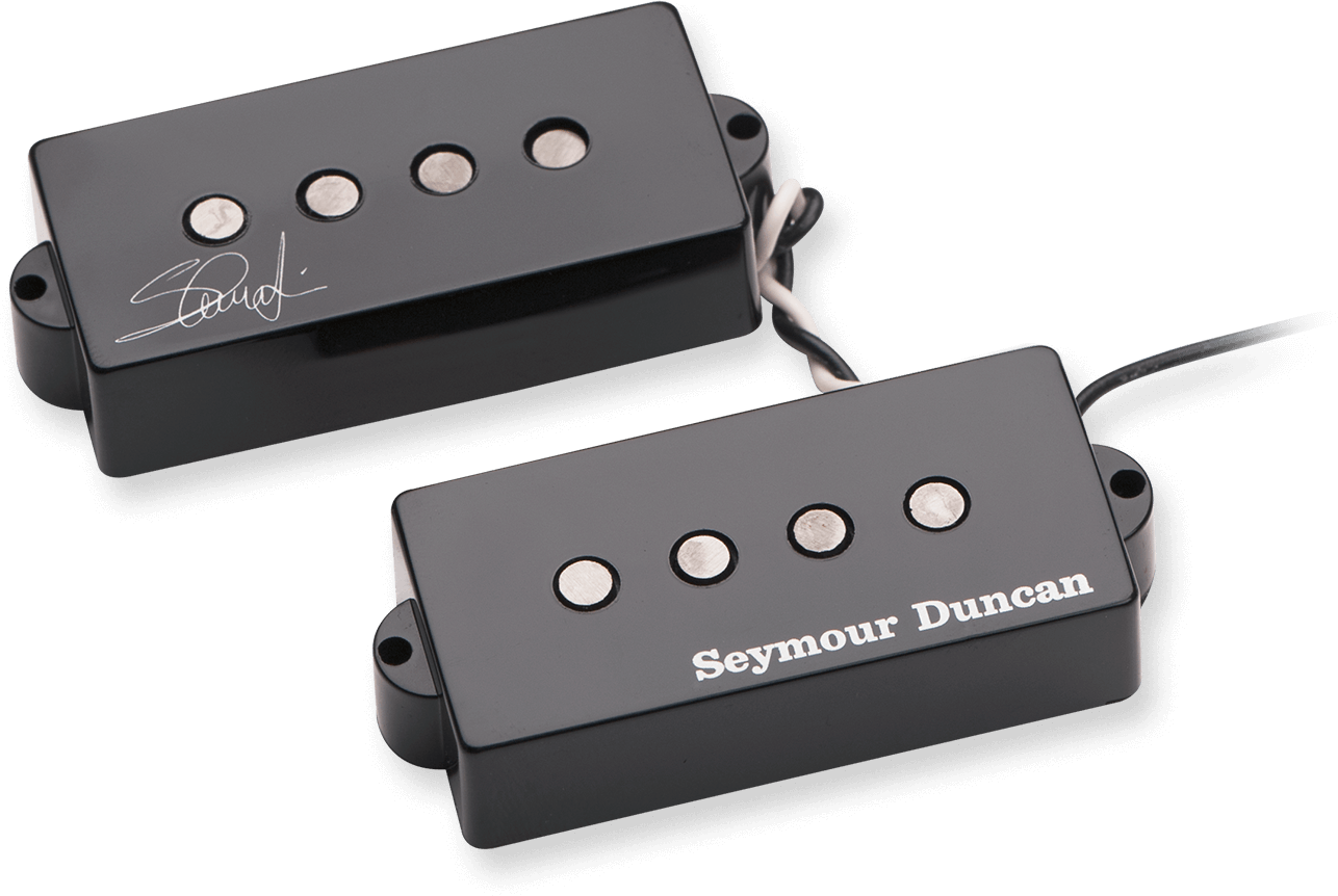 Seymour Duncan Steve Harris P-bass Bridge Black Spb-4 - Elektrische bas pickup - Main picture