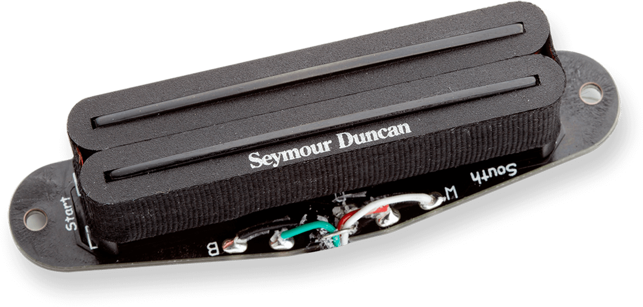 Seymour Duncan Sthr-1n Hot Rails Tele - Neck - Black - Elektrische gitaar pickup - Main picture