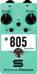 Overdrive/distortion/fuzz effectpedaal Seymour duncan 805 Overdrive