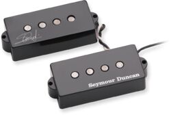 Elektrische bas pickup Seymour duncan Steve Harris P-Bass Bridge Black SPB-4