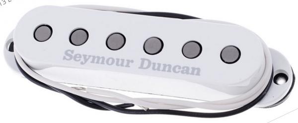 Elektrische gitaar pickup Seymour duncan Custom Flat Strat SSL-6 - White