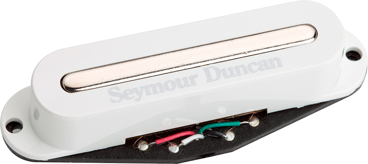 Seymour Duncan Stk-s2b Hot Stack Strat - Bridge - White - Elektrische gitaar pickup - Variation 1