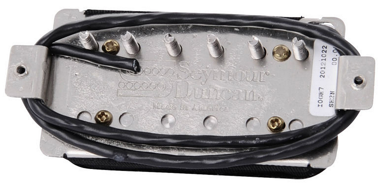 Seymour Duncan Jazz Model Sh-2n 4c Humbucker Neck Manche Zebra - - Elektrische gitaar pickup - Variation 1