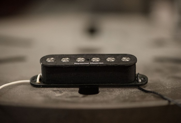 Seymour Duncan Ssl-4 Rwrp Quarter Pound Strat - Middle Rwrp - Black - Elektrische gitaar pickup - Variation 1