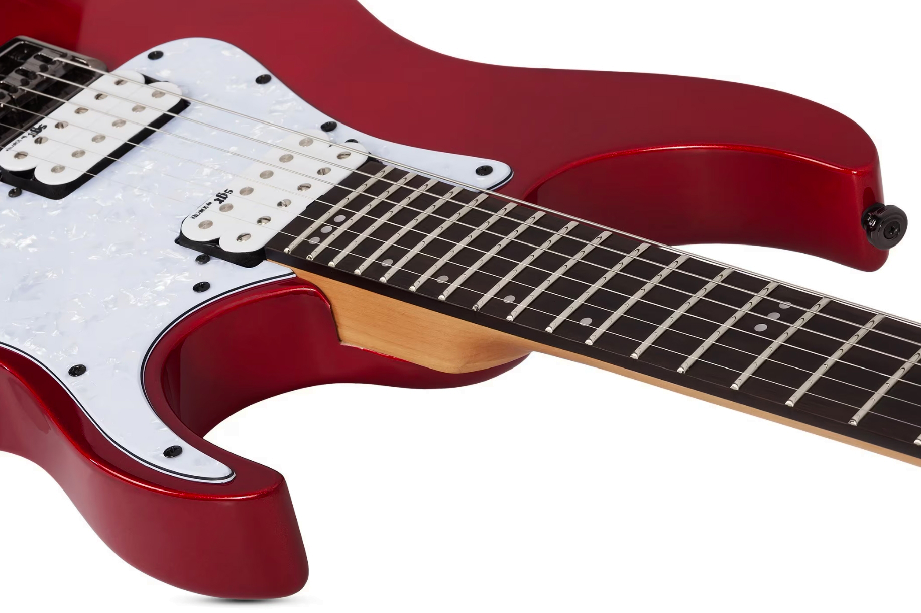 Sgr By Schecter Banshee 6 2h Ht Rw - Metallic Red - Elektrische gitaar in Strat vorm - Variation 2