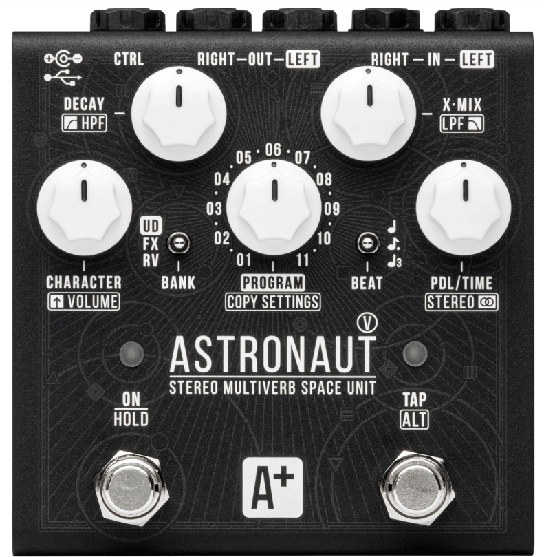 Shift Line Astronaut V Stereo Multiverb - Reverb/delay/echo effect pedaal - Main picture