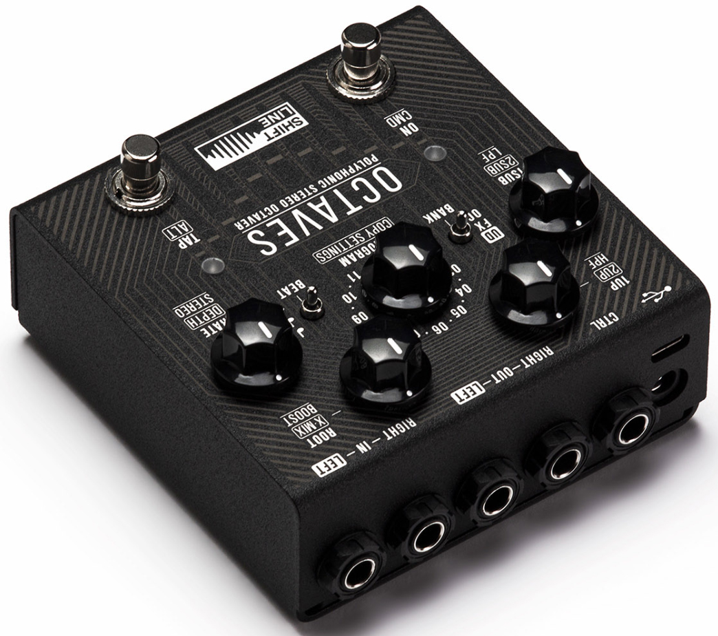 Shift Line Octaves Polyphonic Stereo Octaver - Harmonizer effect pedaal - Variation 3