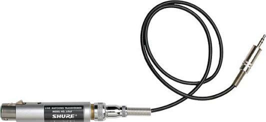 Shure A96f Transfo Xlr F Mini Jack - Stekkeradapter - Main picture