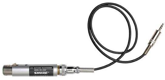 Stekkeradapter Shure A96F