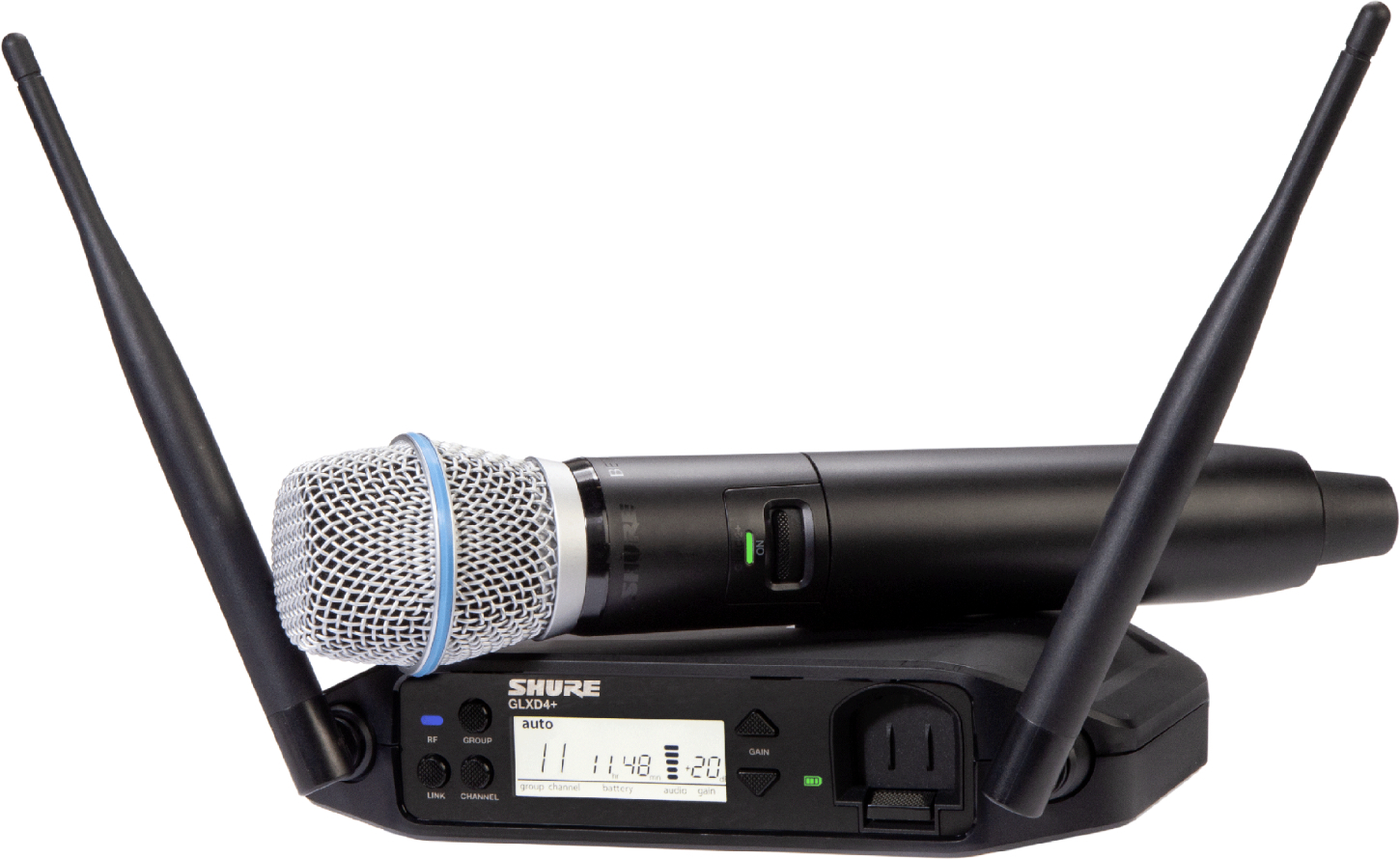 Shure Glxd24+/b87a/z4 - Draadloze handmicrofoon - Main picture