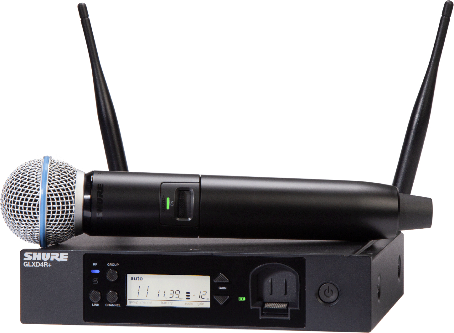 Shure Glxd24r+/b58/z4 - Draadloze handmicrofoon - Main picture