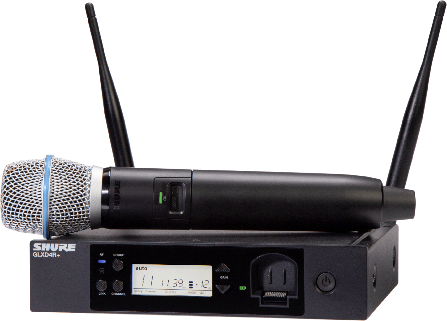 Shure Glxd24r+/b87a/z4 - Draadloze handmicrofoon - Main picture