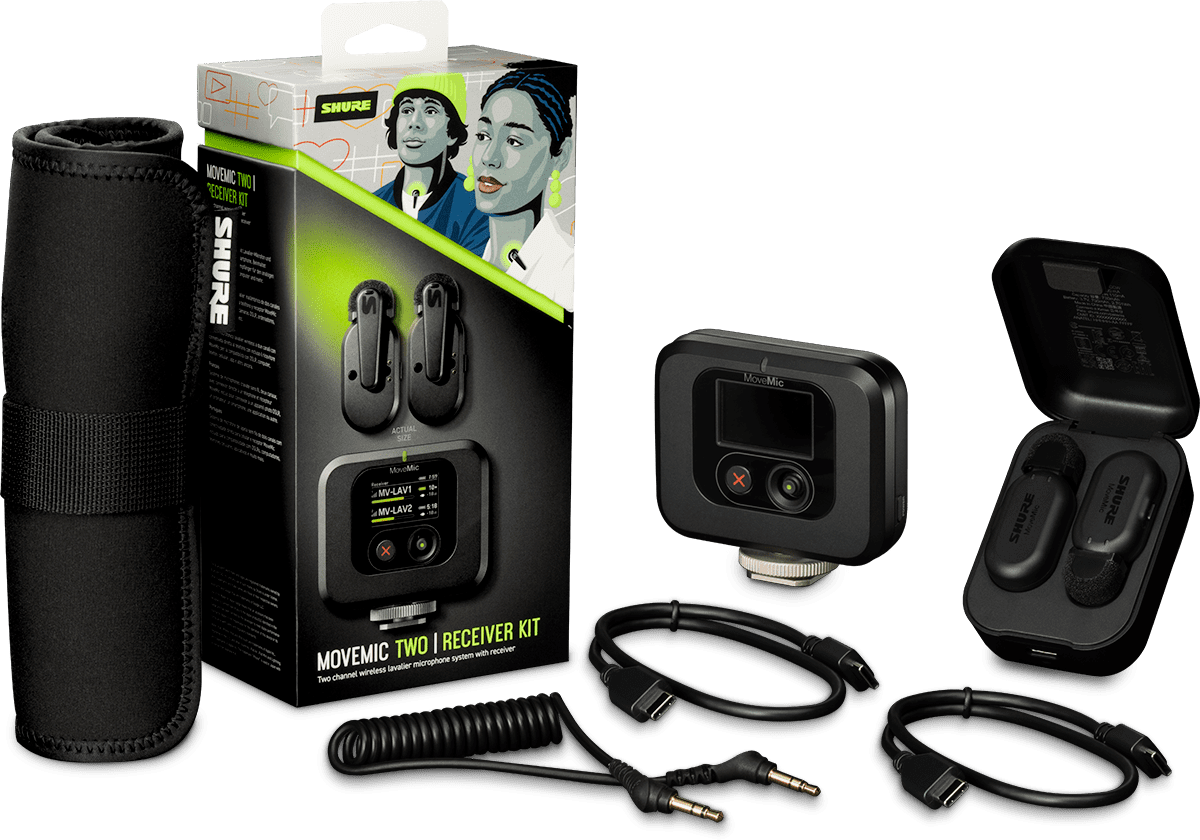 Shure Mv Two Kit Z6 - Draadloze lavalier-microfoon - Main picture