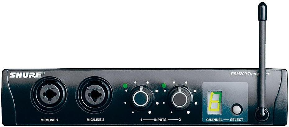 Draadloze audiozender Shure PSM200 EP2T-K9E