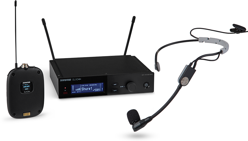 Shure Slxd14+e-sm35-g65 - Draadloze hoofdband microfoon - Main picture