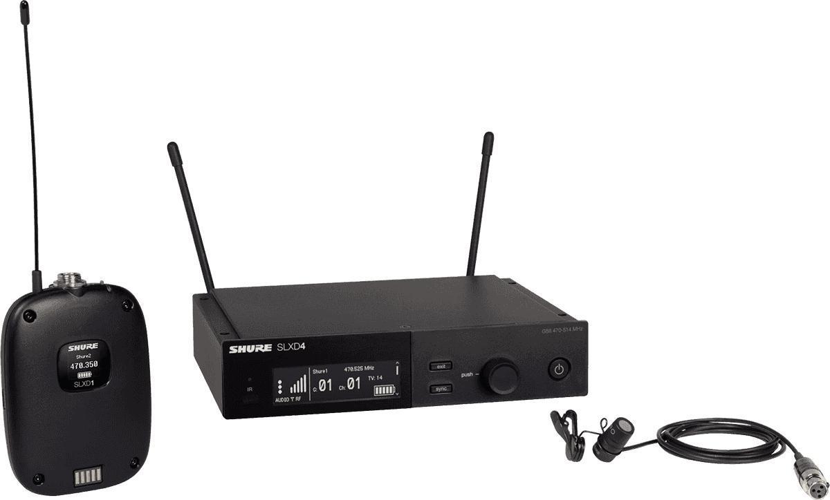 Draadloze lavalier-microfoon Shure SLXD14E-85-J53
