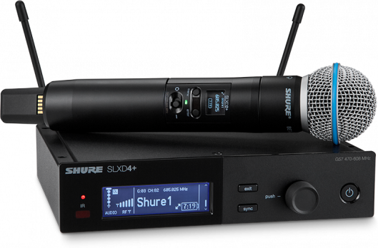 Shure Slxd24+e-b58-g65 - Draadloze handmicrofoon - Main picture