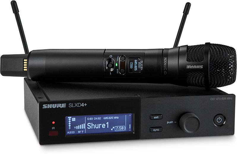 Shure Slxd24+e-n8c-g65 - Draadloze handmicrofoon - Main picture