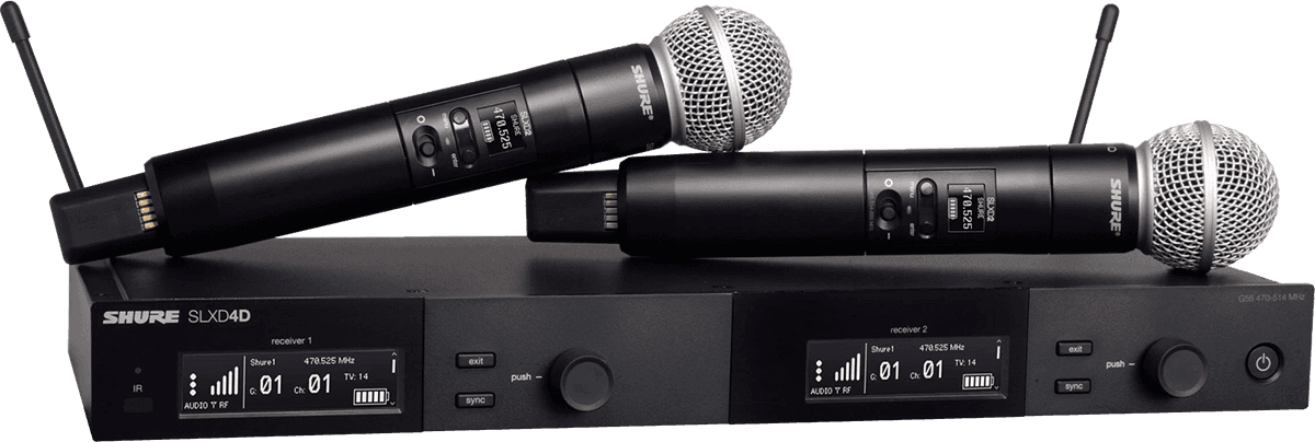 Shure Slxd24de-sm58-k59 - Draadloze handmicrofoon - Main picture