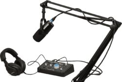 Microfoon set met statief Shure Pack MV7X-PACK3