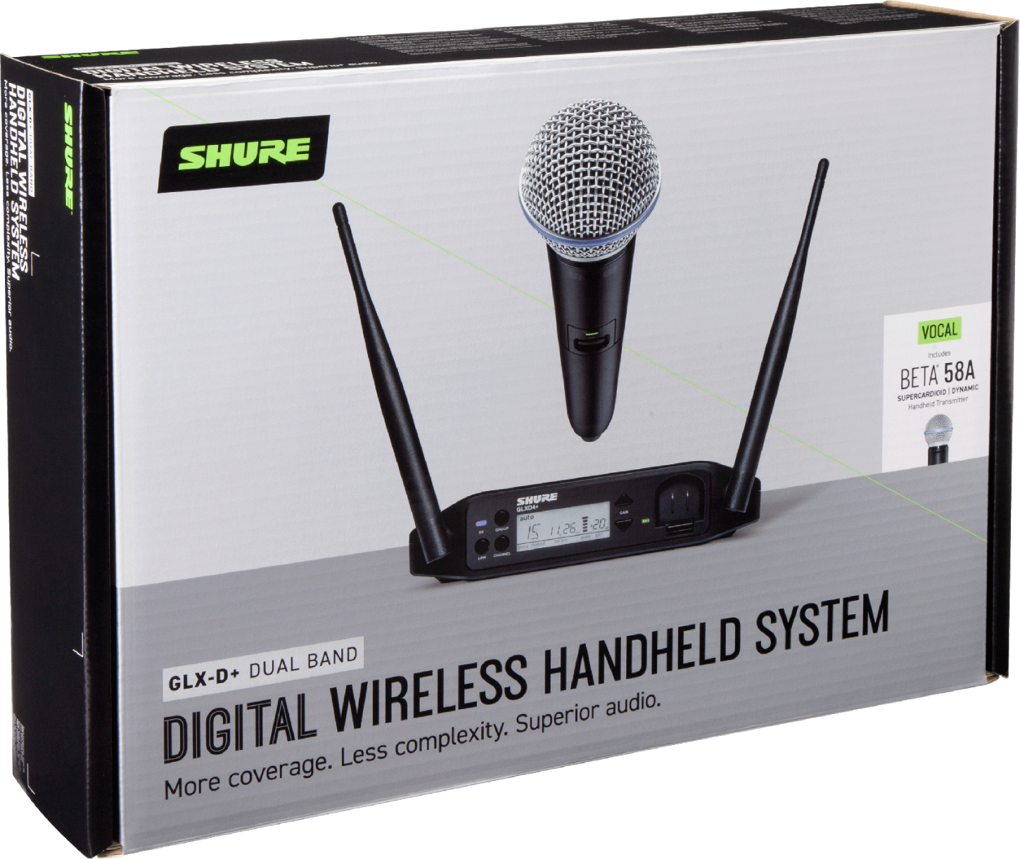 Shure Glxd24+/b58/z4 - Draadloze handmicrofoon - Variation 1