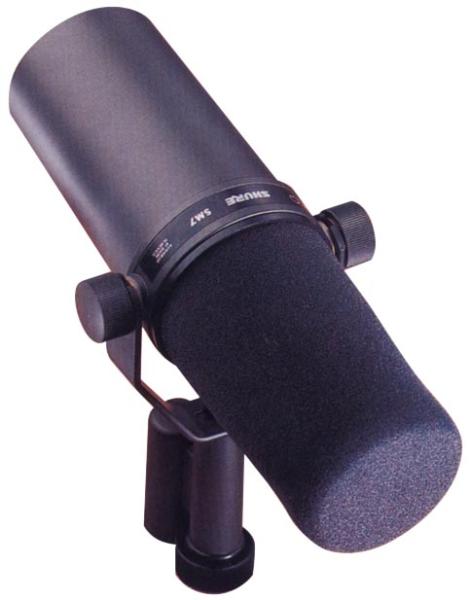 Shure Sm7b - Microphone podcast / radio - Variation 1