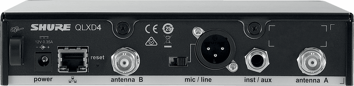 Shure Ssx Qlxd4 Bande G51 - Draadloze ontvanger - Variation 1