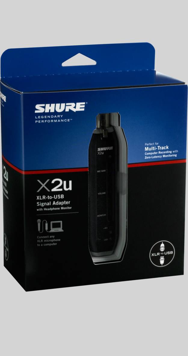 Shure X2u Adaptateur Xlr Usb - Microfoononderdelen - Variation 2