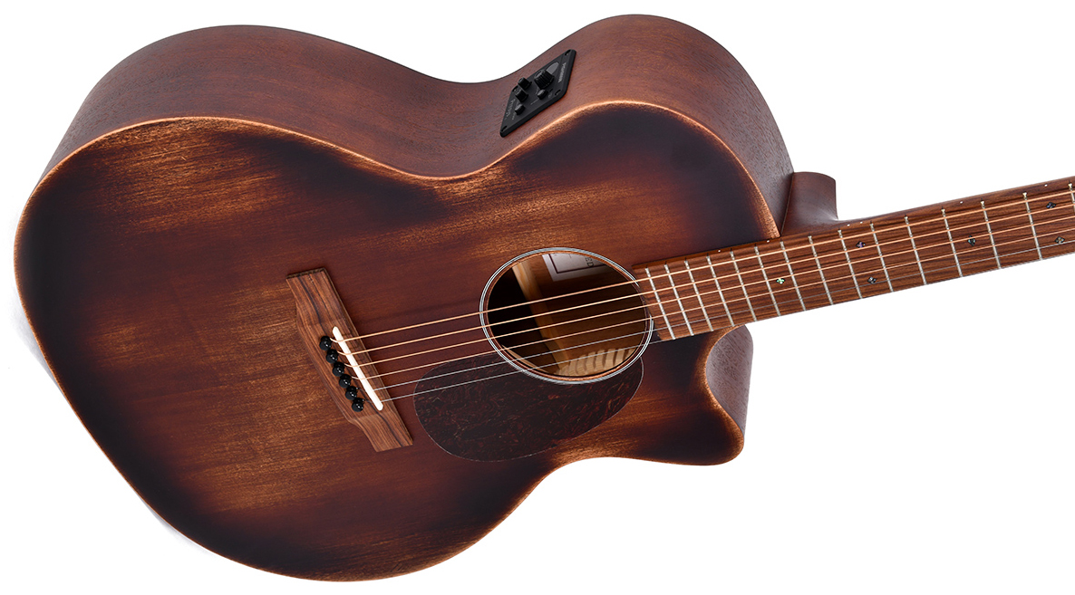 Sigma Gmc-15e-aged Orchestra Model Tout Acajou Pf - Natural Distressed Satin - Folk gitaar - Variation 2