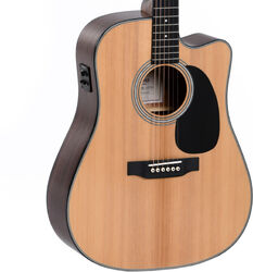 Folk gitaar Sigma 1 Series DMC-1E - Natural