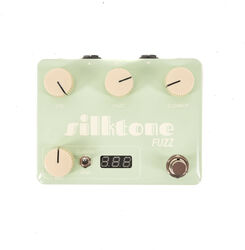 Overdrive/distortion/fuzz effectpedaal Silktone Fuzz Classic Green