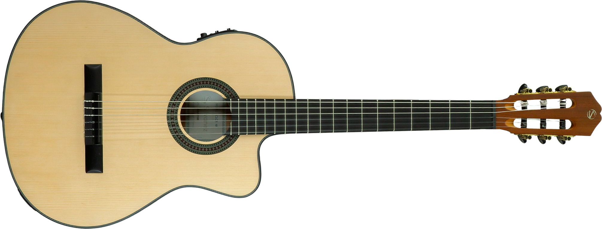 Silvanez Clcr44 4/4 Thinline Cw Epicea Acajou Rw - Natural - Klassieke gitaar 4/4 - Main picture