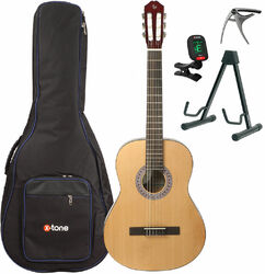 Klassieke gitaar set Silvanez CL44-NAT + Pack - Natural