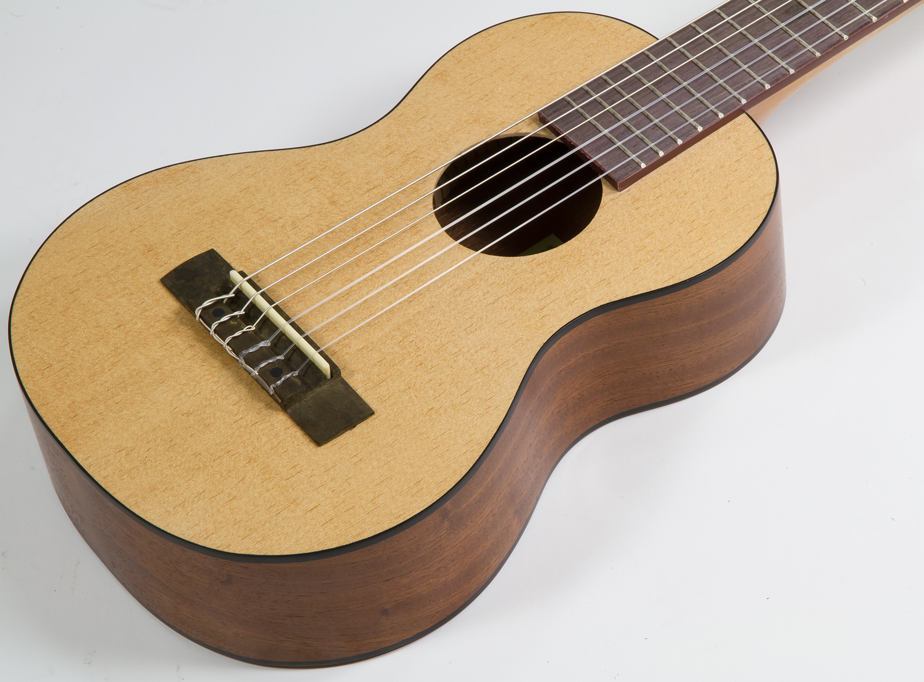 Silvanez Gtl100-nat Epicea Nato +housse - Natural Satin - Gitalele - Variation 1