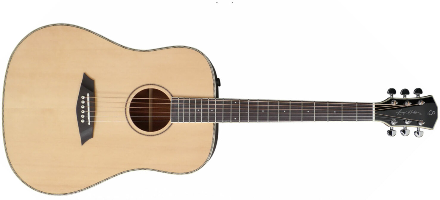 Sire Larry Carlton A3-d Signature Dreadnought Epicea Acajou Rw - Natural - Elektro-akoestische gitaar - Main picture