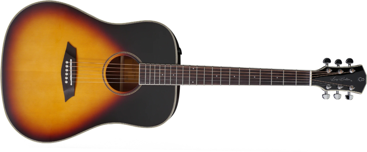 Sire Larry Carlton A3-d Signature Dreadnought Epicea Acajou Rw - Vintage Sunburst - Elektro-akoestische gitaar - Main picture