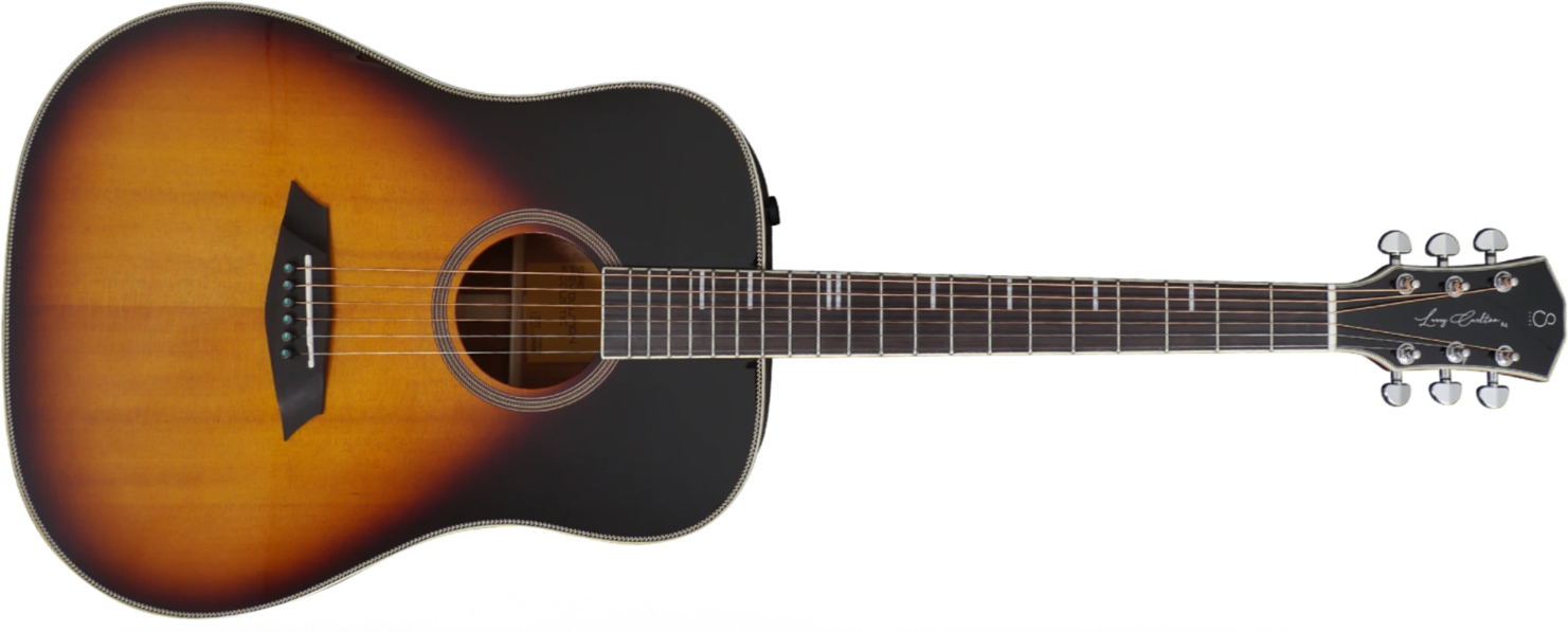 Sire Larry Carlton A4-d Dreadnought Epicea Acajou Rw - Vintage Sunburst - Elektro-akoestische gitaar - Main picture