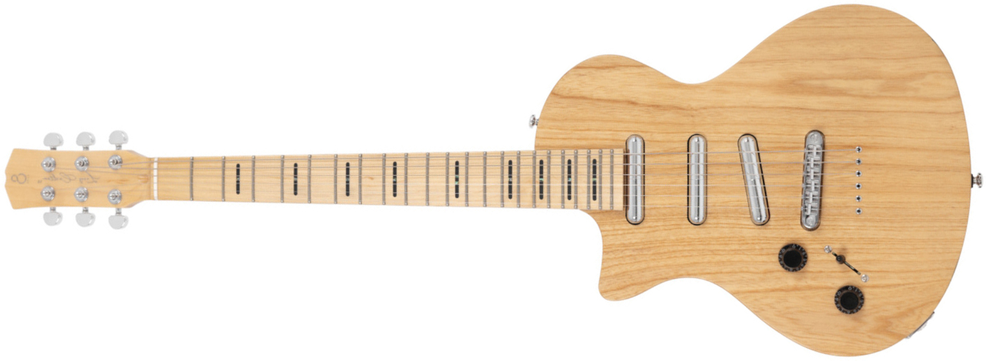 Sire Larry Carlton I5l Lh Gaucher 3s Ht Mn - Natural Satin - Retro-rock elektrische gitaar - Main picture